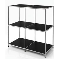 Metallregal Concept Epure MK-027 Offenes 3-stöckiges Sideboard & Ablageregal Schwarz Metallregal Concept Epure MK-027 Offenes 3-stöckiges Sideboard & Ablageregal Schwarz von FLOORDIREKT