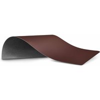 PIETVOSS Schreibtischunterlage aus recyceltem Leder Unterlagenmatte für den Schreibtisch Ökotex-zertifiziert 80 x 40 cm Chocolate Brown von FLOORDIREKT