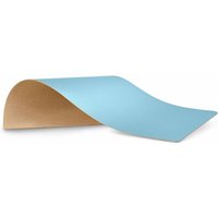 Floordirekt - pietvoss Schreibtischunterlage aus recyceltem Leder Unterlagenmatte für den Schreibtisch Ökotex-zertifiziert 80 x 40 cm Petrol von FLOORDIREKT