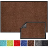 Schmutzfangmatte Monochrom Braun 60 x 90 cm von KARAT