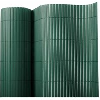 Floordirekt - Sichtschutzzaun pvc Grün 100 x 300 cm - Grün von FLOORDIREKT