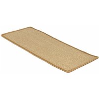 Sisal Stufenmatte Pure Nature Rechteckig - ohne Lippe Natur 23,5 x 65 cm von FLOORDIREKT