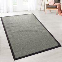 Sisal-Teppich Amazonas Grau Mit Bordüre 160 x 230 cm von KARAT
