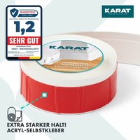 Sockelleiste Oslo 50 x 15 mm Weiß Länge: 10 m von FLOORDIREKT
