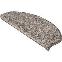 Floordirekt - Stufenmatte Bali Grau Halbrund 23,5 x 65 cm - Grau Floordirekt - Stufenmatte Bali Grau Halbrund 23,5 x 65 cm - Grau von FLOORDIREKT