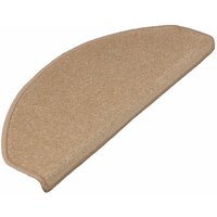 Stufenmatte Dynasty Velours Hellbraun Halbrund 23,5 x 65 cm Stufenmatte Dynasty Velours Hellbraun Halbrund 23,5 x 65 cm von FLOORDIREKT
