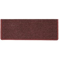 Stufenmatten London Weinrot 16 23,5 x 65 cm Rechteckig Stufenmatten London Weinrot 16 23,5 x 65 cm Rechteckig von FLOORDIREKT