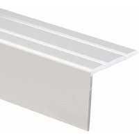 Winkelprofil Treppenkantenprofil Aluminium Selbstklebend Silber 24,5 x 20 mm von KARAT