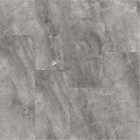 Neuheit Klickfliese ohne Verkleben 600 x 294 x 9 mm die erste Fliese zum Klicken Kalkstein Marmoroptik Supermatt Grau Bodenbelag Fliesenformat von FLOORNOVO