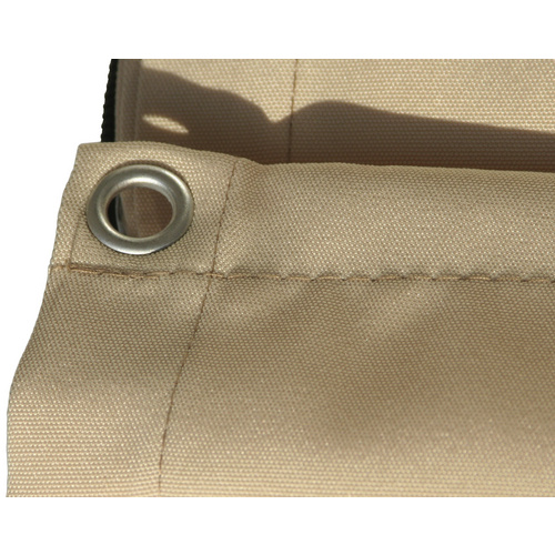 FLORACORD Balkonverkleidung, Polyester, HxL: 65 x 500 cm - beige von FLORACORD