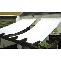 FLORACORD Pergola-Bausatz, rechteckig, 270 x 140 cm - weiss von FLORACORD