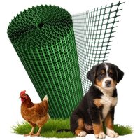 Florade - Kunststoffzaun 14 x 14 mm - 1.2m x 5m Florade - Kunststoffzaun 14 x 14 mm - 1.2m x 5m von FLORADE