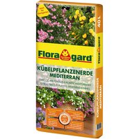 FLORAGARD Pflanzerde »Mediterran«, für Kübelpflanzen - braun von FLORAGARD