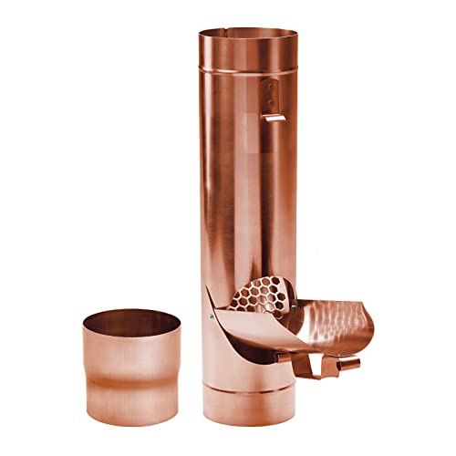 Fallrohrklappe Kupfer mit Sieb DN 76 inkl. Adapter Regenwasserklappe Regenrohrklappe zum Befüllen von Regentonnen, Regenfässer und kleineren Regenwassertanks. Fallrohrklappe Kupfer mit Sieb DN 76 inkl. Adapter Regenwasserklappe Regenrohrklappe zum Befüllen von Regentonnen, Regenfässer und kleineren Regenwassertanks. von FLORANTIA