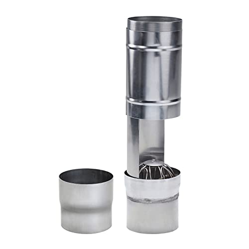 Laubsammler Zink mit Sieb DN 87 inkl. Adapter Regenwasserfilter Laubabscheider für Blechfallrohre mit 87 mm Durchmesser. Verhindert das Zusetzen und Verstopfen von Fallrohren durch Grobschmutzsieb Laubsammler Zink mit Sieb DN 87 inkl. Adapter Regenwasserfilter Laubabscheider für Blechfallrohre mit 87 mm Durchmesser. Verhindert das Zusetzen und Verstopfen von Fallrohren durch Grobschmutzsieb von FLORANTIA