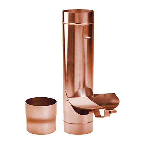Regenrohrklappe Kupfer DN 100 inkl. Adapter Regenwasserklappe Regenrohrklappe zum Befüllen von Regentonnen, Regenfässer und kleineren Regenwassertanks. Regenrohrklappe Kupfer DN 100 inkl. Adapter Regenwasserklappe Regenrohrklappe zum Befüllen von Regentonnen, Regenfässer und kleineren Regenwassertanks. von FLORANTIA