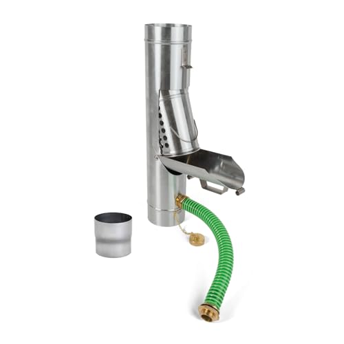 Regensammlersammler Zink mit Korb DN 100 inkl. Adapter Regenwasserfilter Laubabscheider für Blechfallrohre mit Ø 100 mm. Verhindert das Zusetzen und Verstopfen von Fallrohren durch Grobschmutzsieb Regensammlersammler Zink mit Korb DN 100 inkl. Adapter Regenwasserfilter Laubabscheider für Blechfallrohre mit Ø 100 mm. Verhindert das Zusetzen und Verstopfen von Fallrohren durch Grobschmutzsieb von FLORANTIA