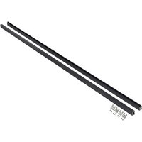 FLORAWORLD Abschlussleiste, anthrazit, Aluminium, BxT: 183 x 13 cm - schwarz FLORAWORLD Abschlussleiste, anthrazit, Aluminium, BxT: 183 x 13 cm - schwarz von FLORAWORLD