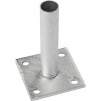 FLORAWORLD Bodenplatte, Stahl, BxHxT: 10 x 15 x 10 cm - silberfarben FLORAWORLD Bodenplatte, Stahl, BxHxT: 10 x 15 x 10 cm - silberfarben von FLORAWORLD