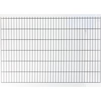 FLORAWORLD Doppelstabmatte, HxLxT: 123 x 251 x 1,7 cm, Stahl, anthrazit - grau FLORAWORLD Doppelstabmatte, HxLxT: 123 x 251 x 1,7 cm, Stahl, anthrazit - grau von FLORAWORLD