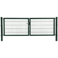 FLORAWORLD Doppeltor, System »Premium«, Türmaße BxH: 300 x 200 cm - gruen von FLORAWORLD