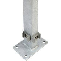 FLORAWORLD Eckpfosten, Stahl, BxHxL: 15 x 10 x 109,3 cm - grau FLORAWORLD Eckpfosten, Stahl, BxHxL: 15 x 10 x 109,3 cm - grau von FLORAWORLD