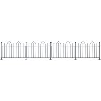 FLORAWORLD Quick-Zaunfeld, HxLxT: 84,5 x 132 x 5 cm, Stahl, anthrazit - grau FLORAWORLD Quick-Zaunfeld, HxLxT: 84,5 x 132 x 5 cm, Stahl, anthrazit - grau von FLORAWORLD