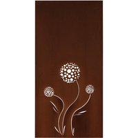 FLORAWORLD Sichtschutz »Leone«, Stahl, HxL: 158 x 90 cm - braun von FLORAWORLD