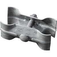 FLORAWORLD Verbindungsschelle, Stahl, BxHxL: 120 x 85 x 60 mm - silberfarben FLORAWORLD Verbindungsschelle, Stahl, BxHxL: 120 x 85 x 60 mm - silberfarben von FLORAWORLD