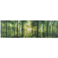 FLORAWORLD Zaunelement »comfort«, PVC, LxH: 250 x 180 cm - gruen von FLORAWORLD