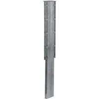 FLORAWORLD Zaunpfosten »Premium«, Stahl, BxLxT: 4 x 180 x 12 cm - silberfarben von FLORAWORLD