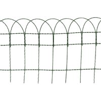 FLORAWORLD Ziergeflecht, HxL: 40 x 2500 cm, Stahl, grün - gruen von FLORAWORLD