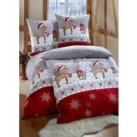 Soft-Biber Bettwäsche-Garnitur von Florella Soft-Biber Bettwäsche-Garnitur von Florella von FLORELLA