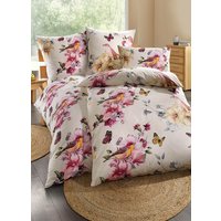 Traumhafte Bettwäsche-Garnitur mit frühlingshaftem Dessin Traumhafte Bettwäsche-Garnitur mit frühlingshaftem Dessin von FLORELLA