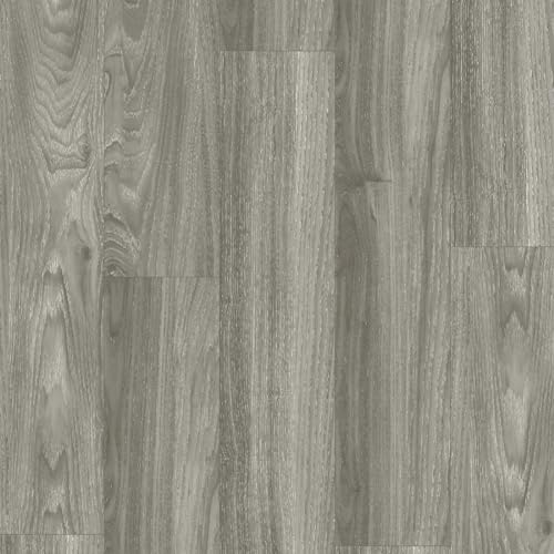 FLOREXP Vinyl-Bodenbelag – Linoleum-Bodenbelag mit Holz-Effekt,abziehen und aufkleben,Bodenfliesen,selbstklebend,2.0mm 18 Stück,wasserdicht, für Küche, Wohnzimmer- (Westliche Eiche) von FLOREXP