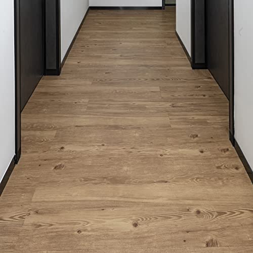 FLOREXP Vinyl-Bodenbelag – Linoleum-Bodenbelag mit Holz-Effekt,abziehen und aufkleben,Bodenfliesen,selbstklebend,2.0mm 18 Stück,wasserdicht, für Küche, Wohnzimmer von FLOREXP