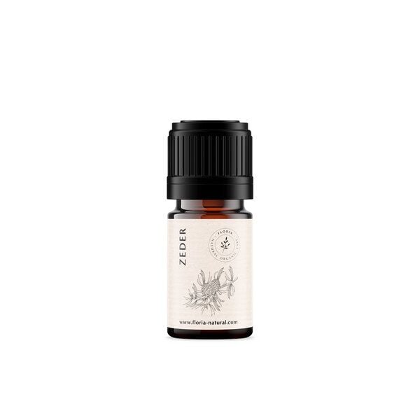 FLORIA - NATURAL ORGANIC CARE BIO Atlaszeder / Zeder 5 ml I 100% Naturreines ätherisches Öl Zeder von FLORIA - NATURAL ORGANIC CARE