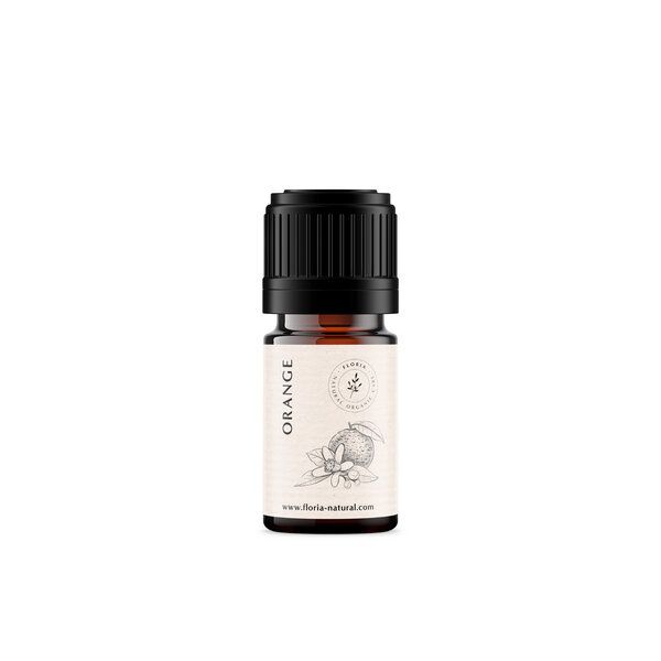 FLORIA - NATURAL ORGANIC CARE ätherisches Orangenöl süß BIO 5 ml, 100% naturrein von FLORIA - NATURAL ORGANIC CARE