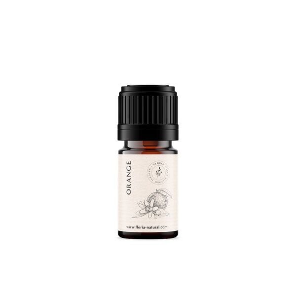 FLORIA - NATURAL ORGANIC CARE ätherisches Orangenöl süß BIO 5 ml, 100% naturrein von FLORIA - NATURAL ORGANIC CARE