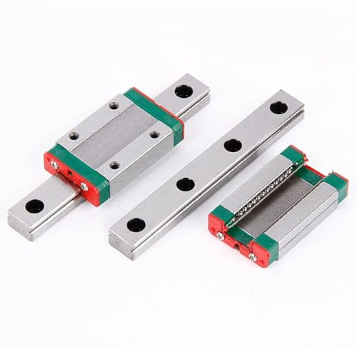 Druckerzubehör 1/2 STK. MGN7C MGN7H MGN9C MGN9H MGN12C MGN12H MGN15C MGN15H Wagenblock für MGN9 MGN12 MGN15 MGN Linearschienenführung CNC-Teile (Farbe: MGN9H, Größe: nur 1 Stück Block)(Mgn15c) von FLORIG