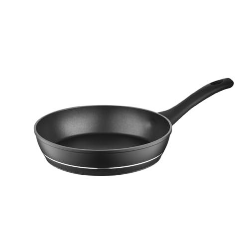 FLORINA Aluminium Bratpfanne 26 cm Durchmesser I Universalpfanne DELUX Antihaftbeschichtet I Anti-Kratz Pfanne mit Induktionsboden I Geeignet für Induktionsherd, Gasherd, Elektroherd (Schwarz) FLORINA Aluminium Bratpfanne 26 cm Durchmesser I Universalpfanne DELUX Antihaftbeschichtet I Anti-Kratz Pfanne mit Induktionsboden I Geeignet für Induktionsherd, Gasherd, Elektroherd (Schwarz) von FLORINA