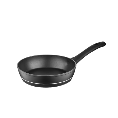 FLORINA Aluminium Bratpfanne 18 cm Durchmesser I Universalpfanne DELUX Antihaftbeschichtet I Anti-Kratz Pfanne mit Induktionsboden I Pfanne Geeignet für Induktionsherd, Gasherd, Elektroherd (Schwarz) FLORINA Aluminium Bratpfanne 18 cm Durchmesser I Universalpfanne DELUX Antihaftbeschichtet I Anti-Kratz Pfanne mit Induktionsboden I Pfanne Geeignet für Induktionsherd, Gasherd, Elektroherd (Schwarz) von FLORINA