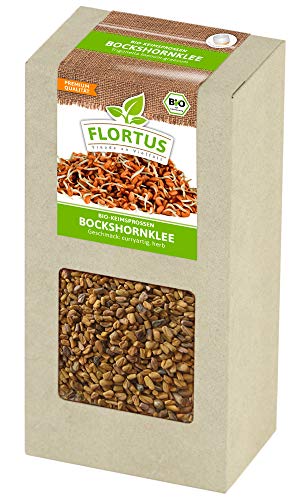 FLORTUS 2000-0220 Keimsprossen Bockshornklee (200 g) (BIO Keimsprossen) von FLORTUS