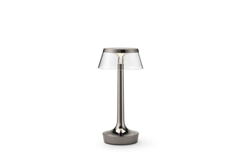 FLOS LED Tischleuchte Flos Bon Jour Unplugged Akkutischleuchte Black Chrome von FLOS