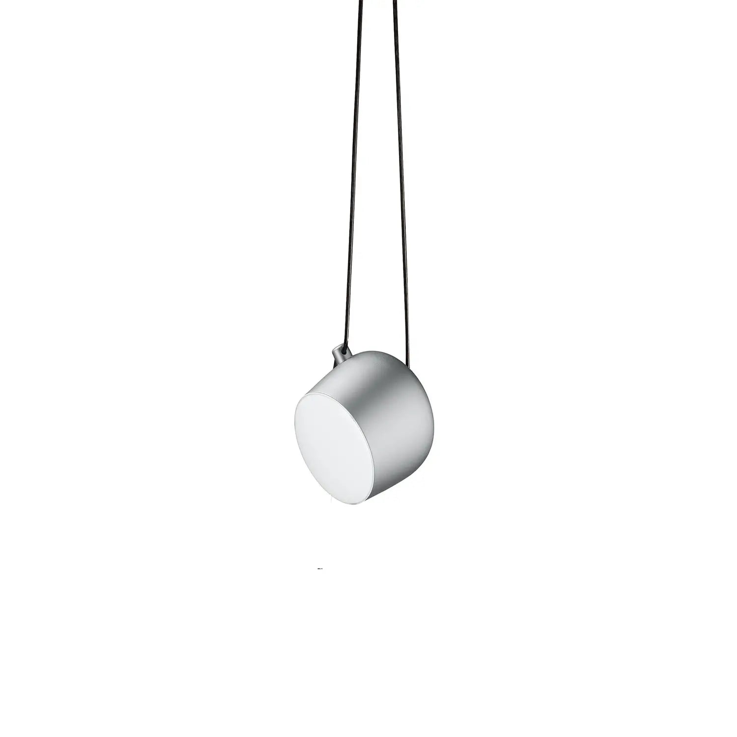 B-Ware Flos Aim Led Pendelleuchte Hängelampe Deckenleuchte Deckenlampe Aluminium Silber von FLOS