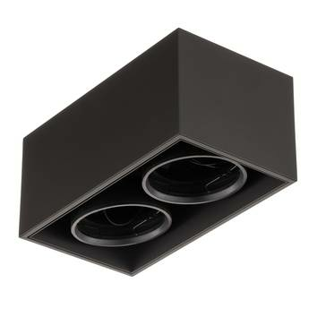 Flos Architectural Compass Box H135 Deckenleuchte Deckenlampe Lampe 2flg Schwarz B-Ware Flos Architectural Compass Box H135 Deckenleuchte Deckenlampe Lampe 2flg Schwarz B-Ware von FLOS