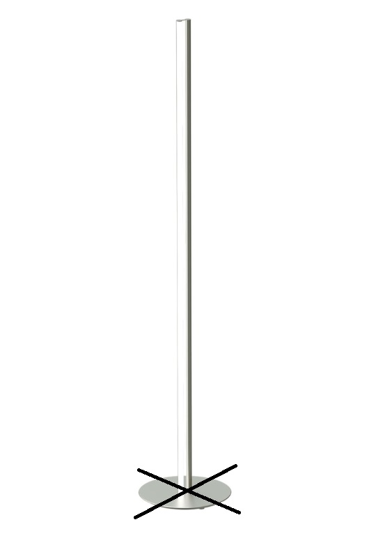 Flos Coordinates Led Stehleuchte Standleuchte Stehlampe Standlampe Defektware D-Ware Flos Coordinates Led Stehleuchte Standleuchte Stehlampe Standlampe Defektware D-Ware von FLOS