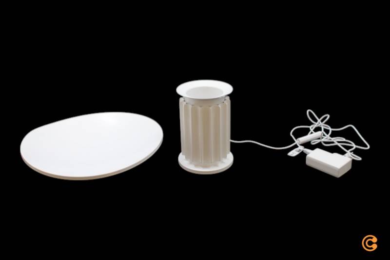 Flos Taccia Small Led Tischleuchte Tischlampe Leuchte Lampe Weiß Siehe Text/Foto C-Ware von FLOS