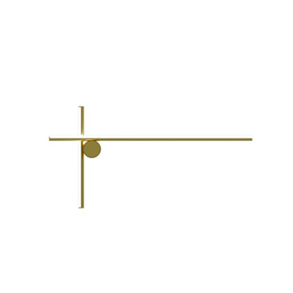 Flos Wandleuchte Leuchte Led Coordinates Champagner Aluminium Diffusor 80 Cm B-Ware Flos Wandleuchte Leuchte Led Coordinates Champagner Aluminium Diffusor 80 Cm B-Ware von FLOS