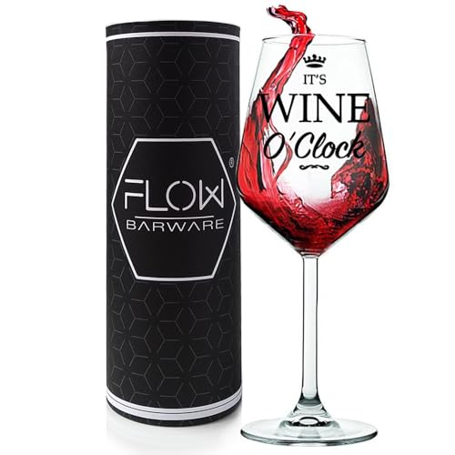 FLOW Barware Weinglas Geschenk, ein lustiges Weinglas Gläser mit lustigem Design | Bedruckte lustige Weingläser für Frauen/Männer | Weingeschenke für Frauen oder Lehrer Geschenk FLOW Barware Weinglas Geschenk, ein lustiges Weinglas Gläser mit lustigem Design | Bedruckte lustige Weingläser für Frauen/Männer | Weingeschenke für Frauen oder Lehrer Geschenk von FLOW Barware